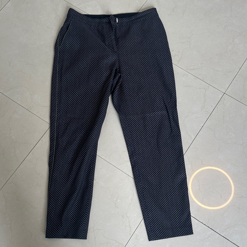 Ted Baker Black Patterned Pants - image 1
